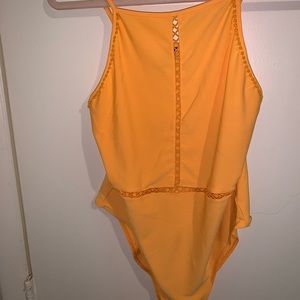 Spaghetti strap body suit